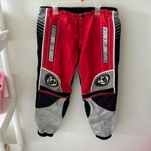 Vintage 90s Thor Racing Motorcross Pants Made in Korea Sport Men’s 26 Moto